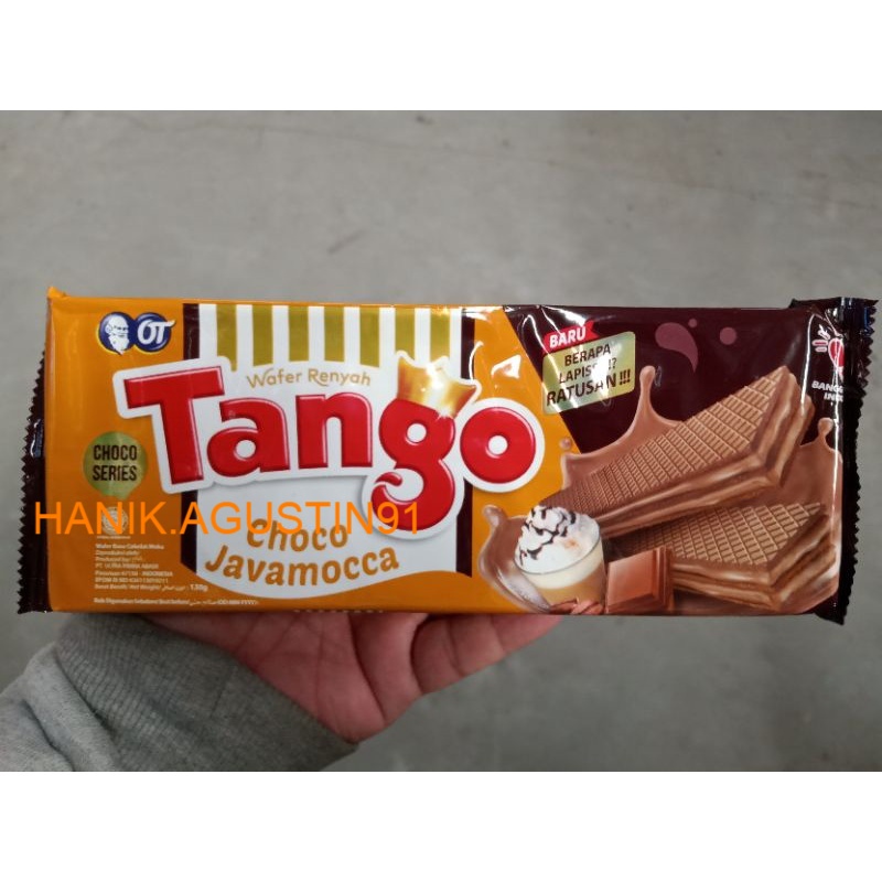 

WAFER TANGO RENYAH RASA CHOCO JAVAMOCCA 130 GRAM SS91