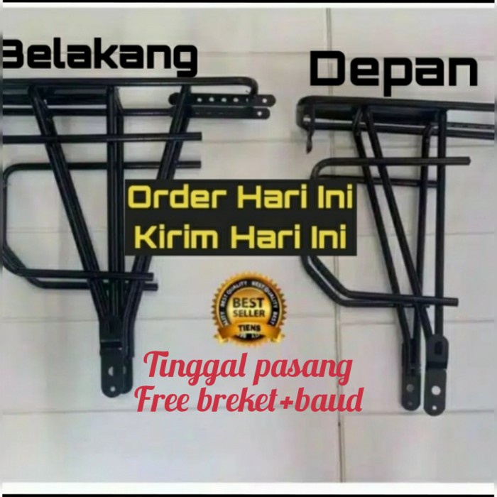 Aksesoris Sepeda - Rak Panier Sepeda Bagasi Touring/Boncengan Sepeda Mtb Selli Rb - Depan