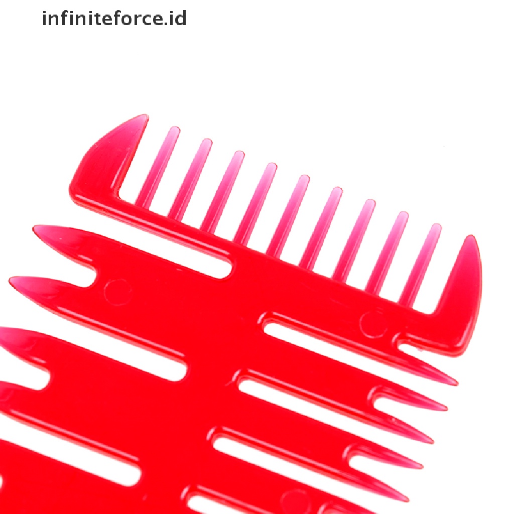 (Infiniteforce.Id) Sisir Cat Rambut 3 Arah Untuk Salon