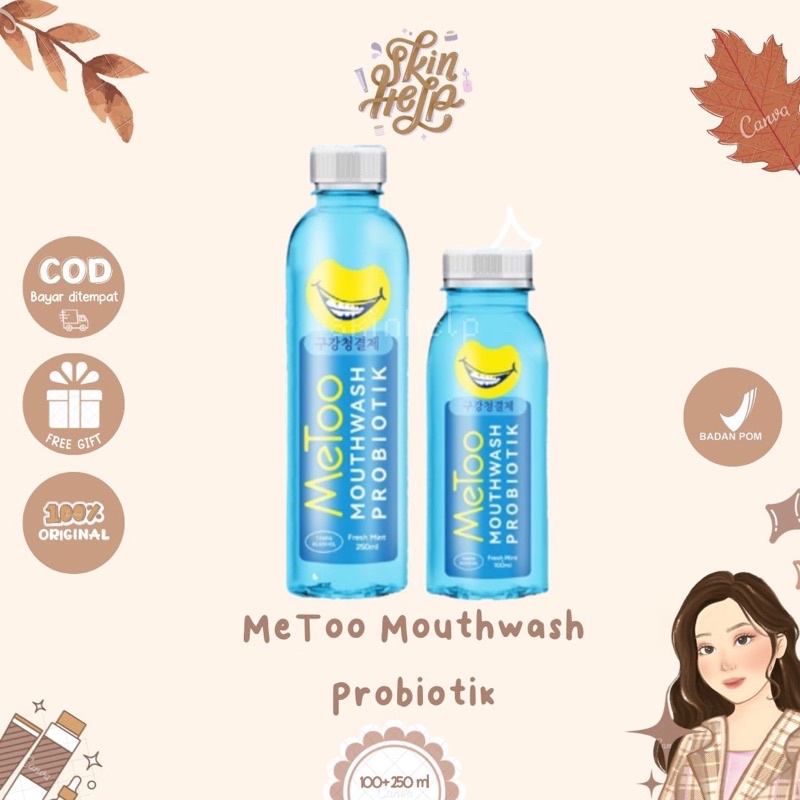 Jual [ready Stock Buy 1 Get 1 Free T] Metoo Obat Kumur Probiotik