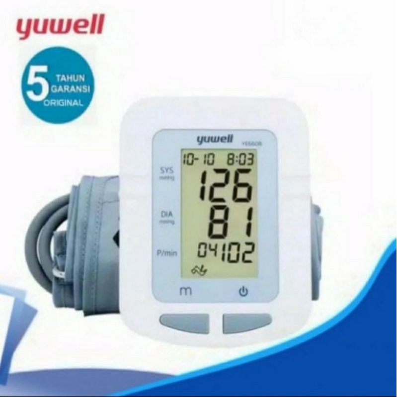 tensi meter digital yuwell ye660b/alat ukur tekanan darah