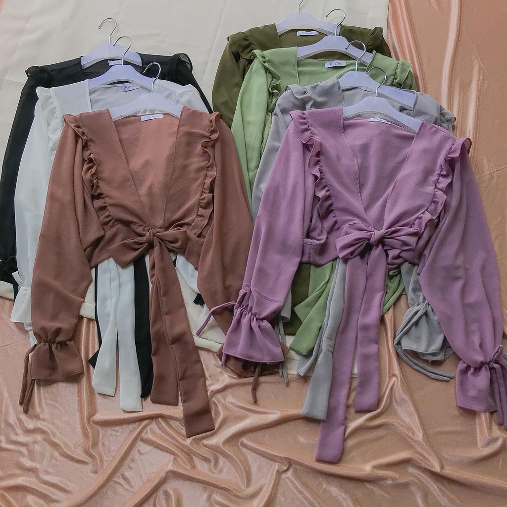SETELAN FASHION WANITA MUSLIM KAIRA SET / KAIRA DRESS / OUTER RUBIYA SET DRESS - KARDIGAN-2