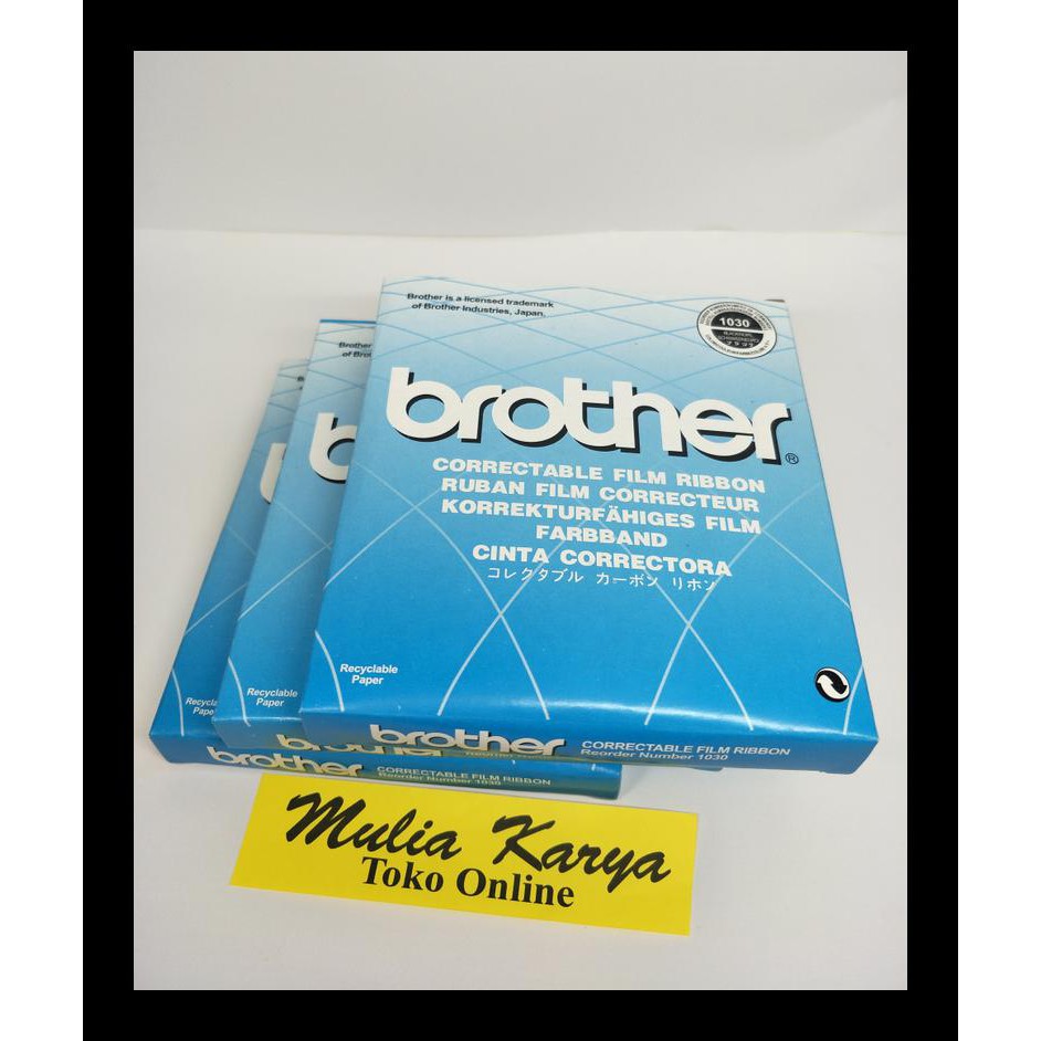 

STOK BARU PITA BROTHER GX-6750 / GX-8250 PITA BROTHER 1030 PAKET ALAT TULIS MURAH