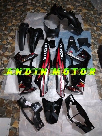 Cover body full set honda supra x 125 old