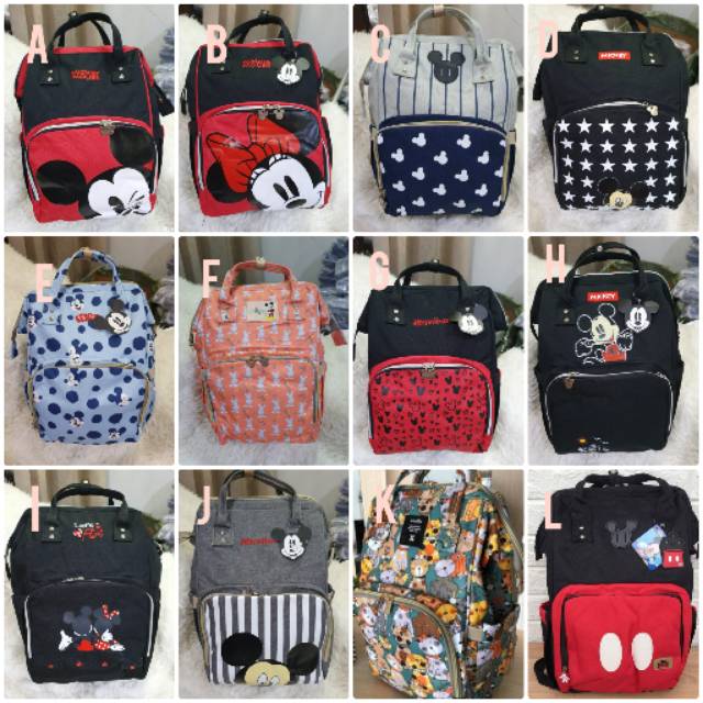 TAS DIAPER BAG UPGRADE GEN 3 + USB GANTUNGAN STLORER