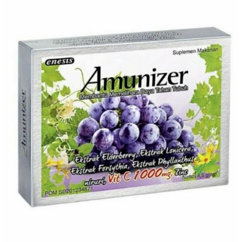 Amunizer Serbuk/ Vitamin C/ Daya Tahan Tubuh