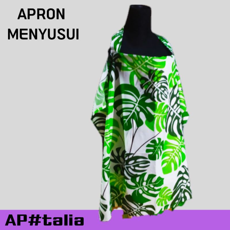 apron menyusui model simple / nursing apron