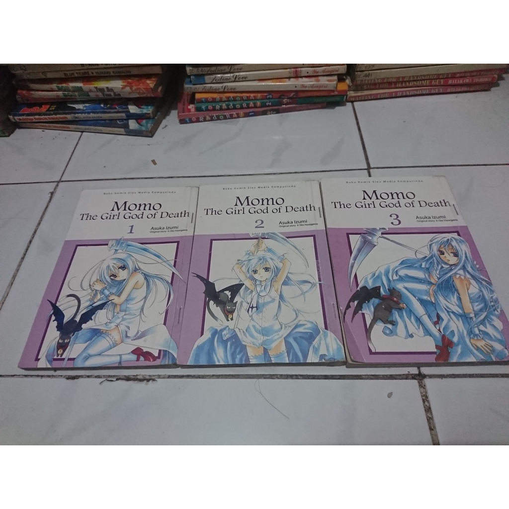 komik momo the girl god of death 1-3 tamat