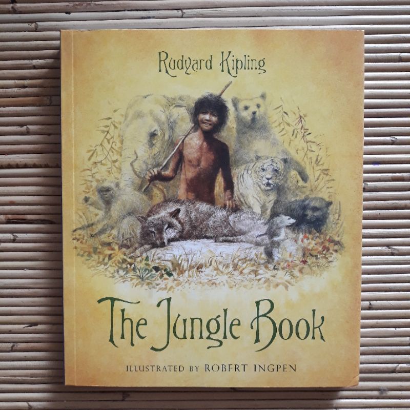 Robert Ingpen The Jungle Book Complete Unabridged Rudyard Kipling Original Illustrated Picture Book 