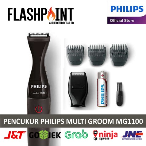 PHILIPS ORIGINAL PENCUKUR PHILIPS ALAT CUKUR KUMIS MULTIGROOM MG1100 MG 1100 SERIES 1000 SHAVER JANGGUT RAMBUT BULU