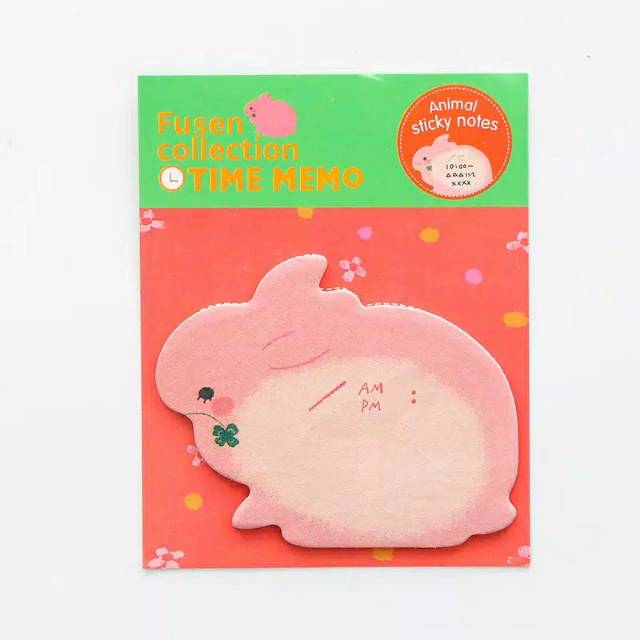 

Sticky Notes Motif Karakter Hewan Kelinci / NOTES / NOTE / CATATAN