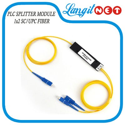 FIBER SPLITTER MODULE 1x2 SC/UPC