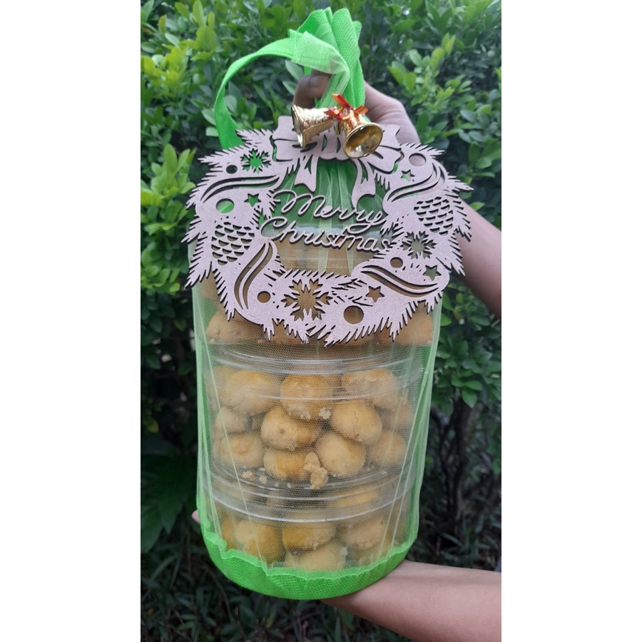 

Kue Nastar Nanas Untuk Hampers Natal / Kado Natal / Hadiah Natal / Souvenir Natal / Christmas Hampers / Hampers Kue Kering