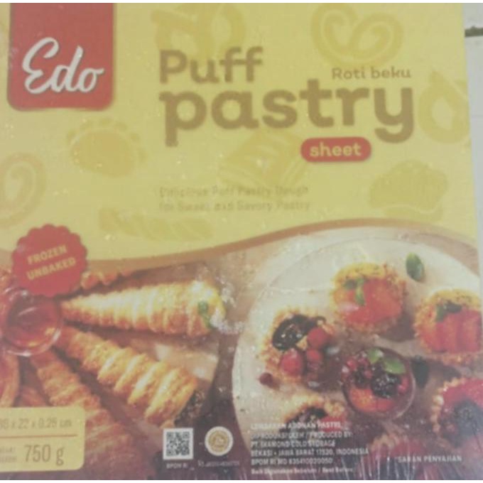 

edo puff pastry TERLARIS TERPERCAYA ORIGINAL