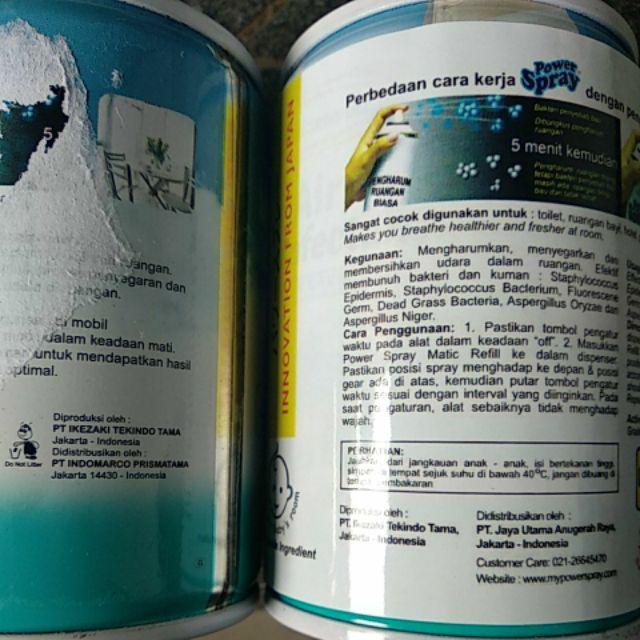 Anti Virus & Kuman Disinfektan Penyegar Ruangan Power Spray Steril Ruangan Produk Japan