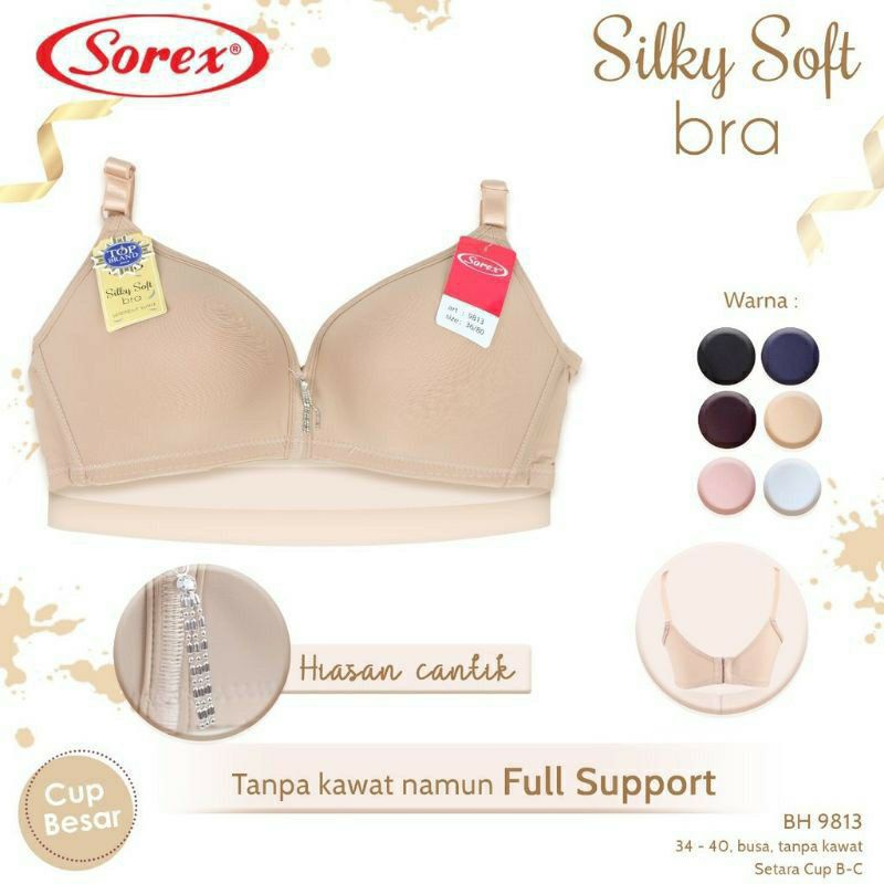 BRA SOREX 9813 SILKY SOFT BRA
