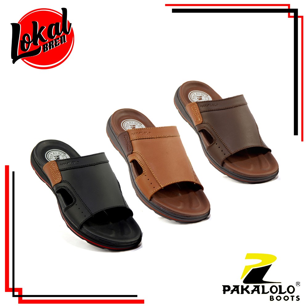 Sandal Sorong Kulit Pria Dewasa Original Pakalolo N1045
