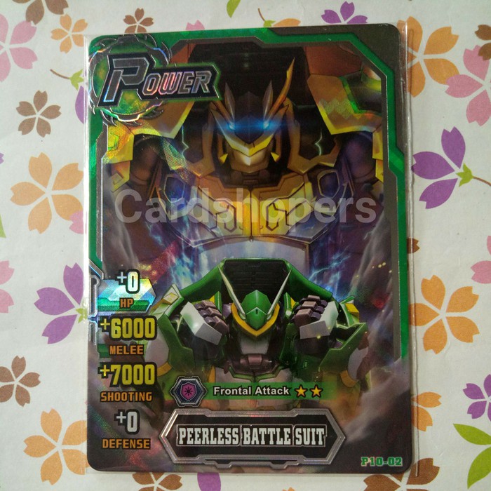 hero of robots silver power peerless battle suit ngv4