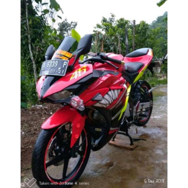 FULLSET BODY YAMAHA VIXION OLD MODEL R25, FAIRING VIXION COVER TANGKI