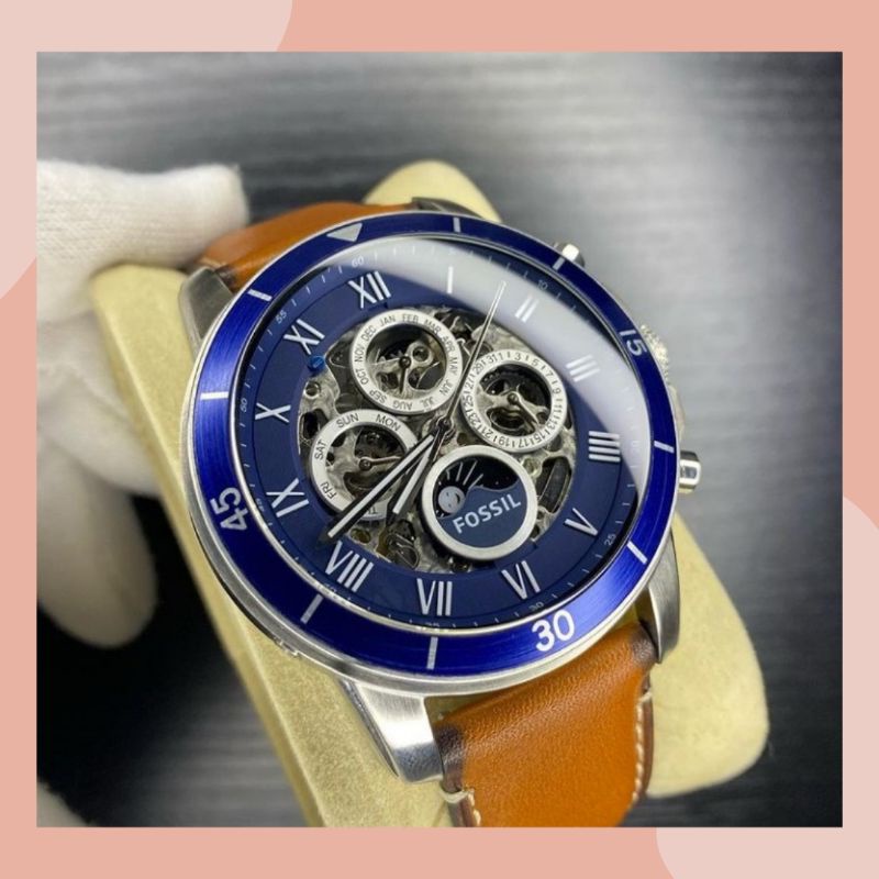 Buy 1 get 1 Jam Tangan Pria Fossil ME 3133 Automatic Original