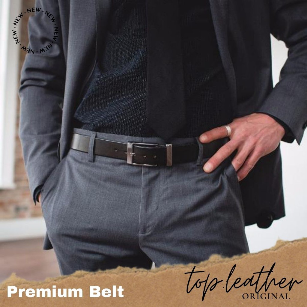 Sabuk/Tali Pinggang Kulit Asli