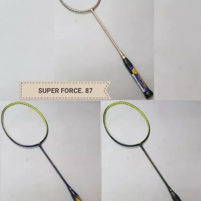 ORIGINAL Lining Super Force 87 Raket Badminton