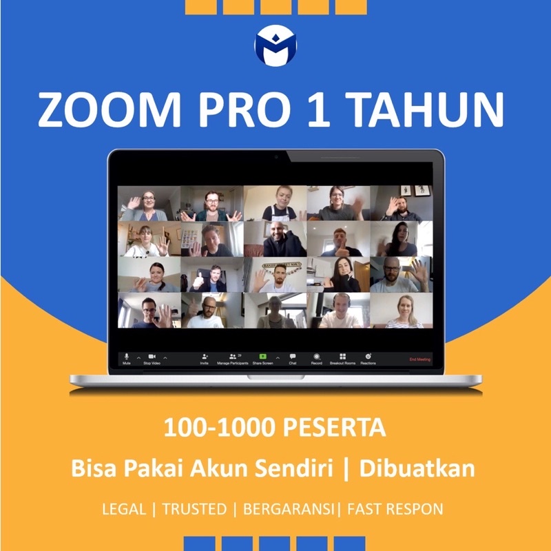 ZOOM MEETING PRO 1 TAHUN