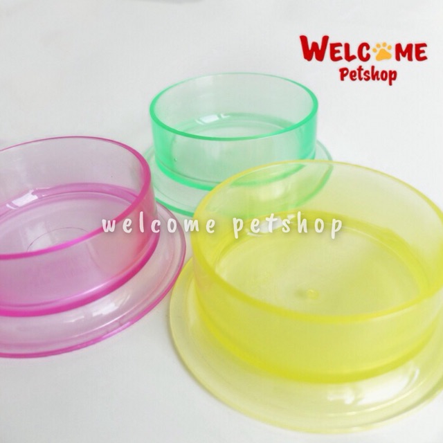 TEMPAT MAKAN MINUM HAMSTER / KUCING / LANDAK / SUGAR GLIDER - SWEETPLATE2