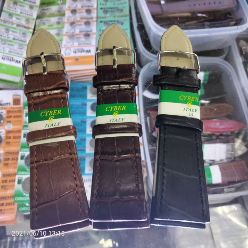Tali Jam Tangan Syber Motif Kulit Buaya Kualitas Super