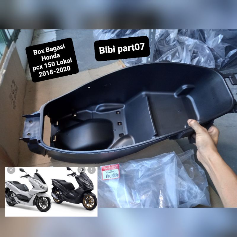 Box Bagasi / Box Barang Bawah sadel pcx 150 Lokal