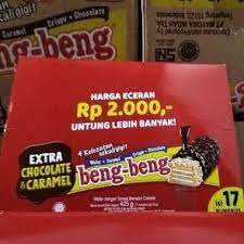 

Beng Beng Cemilan Coklat Paling Favorit 25 Gram (isi 17 Pcs)