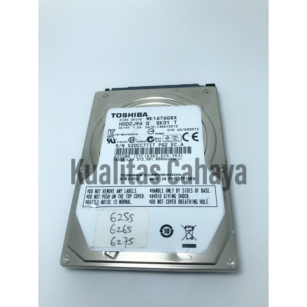 Hard Disk Mesin Fotokopi Canon IRA Advance 6255 6265 dan 6275