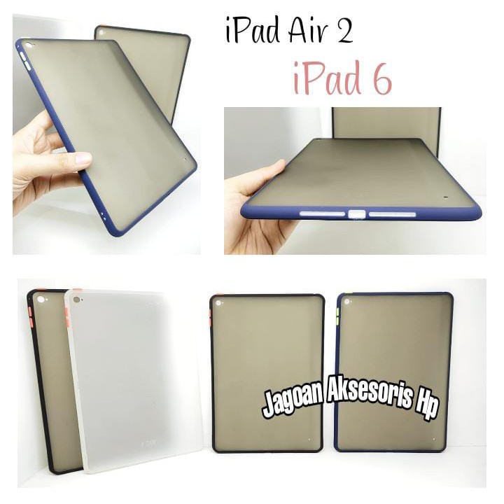 Bumper AERO CASE iPad Air 2 iPad 6 9.7 Inchi Hardcase My Choice List Warna Matte