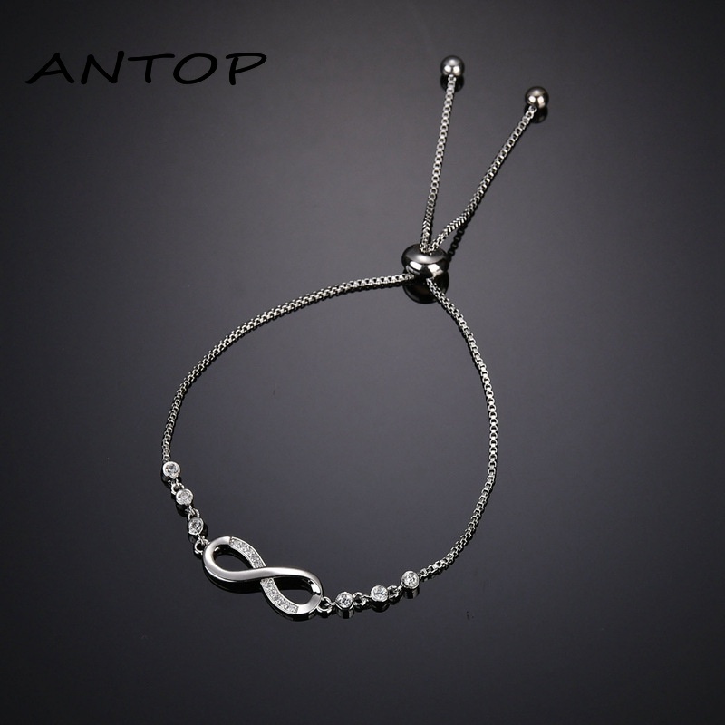 Korea Titanium Emas Gelang Hypoallergenic Adjustable Wanita Fashion Gelang Perhiasan Aksesoris Hadiah ANTOP