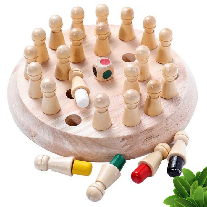 Jual Papan Mainan Tebak Board Game Main Edukasi Puzzle 3D Anak Perempuan Laki Laki Memory Match Color Stick Warna Seru Indonesia|Shopee Indonesia