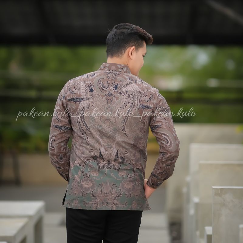 Batik Premium Pria Slimfit || Motif Bisma