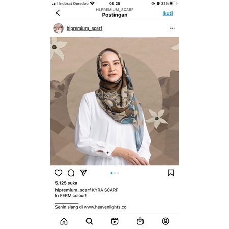 heaven lights scarf kyra