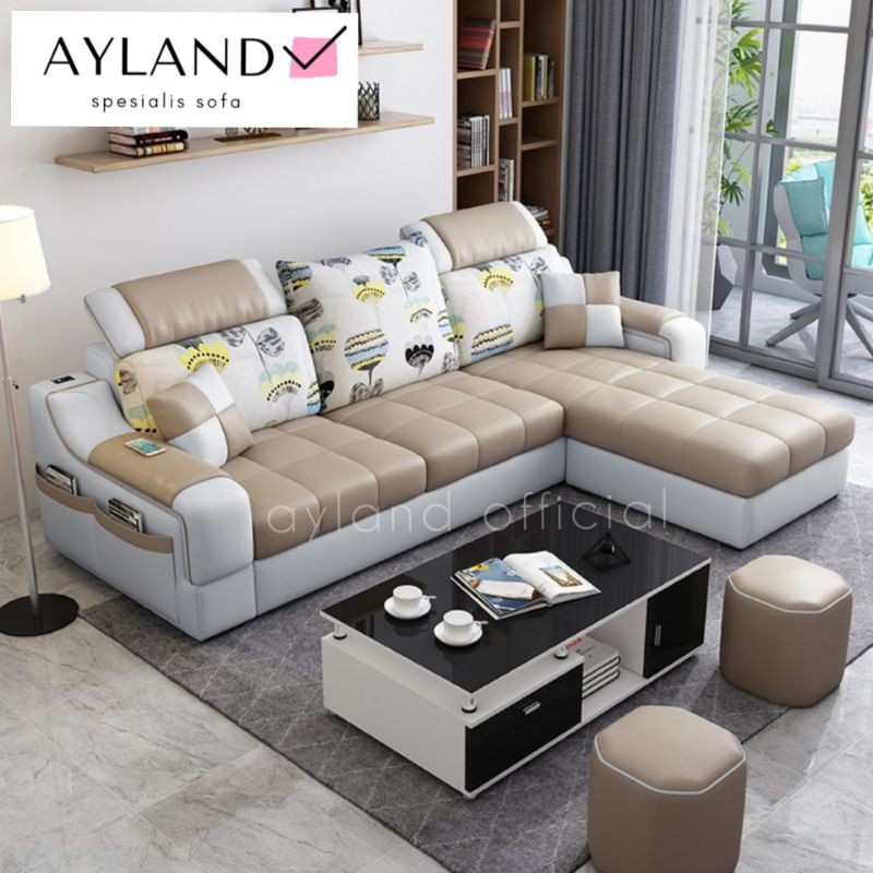 Sopa Minimalis Ruang Tamu Murah Mini Fullset