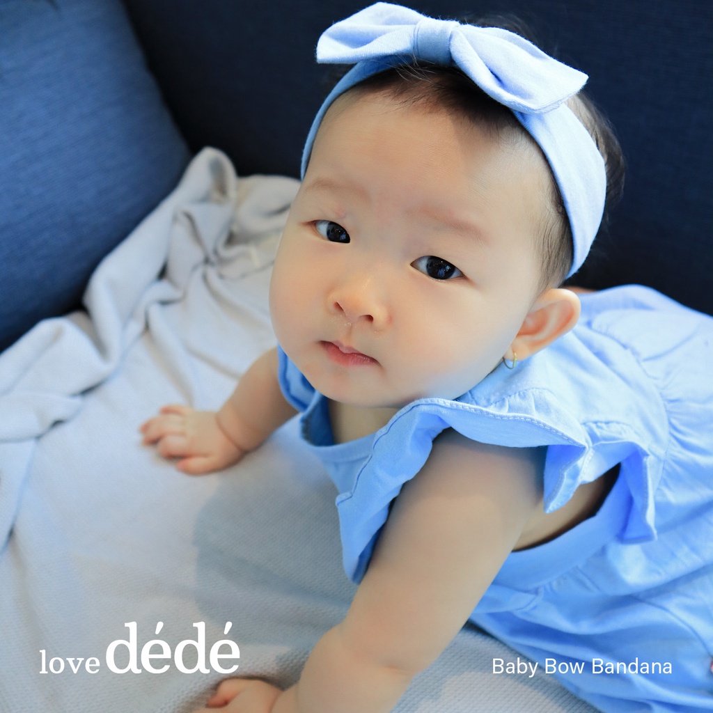 Baby Bow Bandana Lovedede Bando Pita Bayi Lucu KOREAN BANDANA MARYROSE ROSALIE