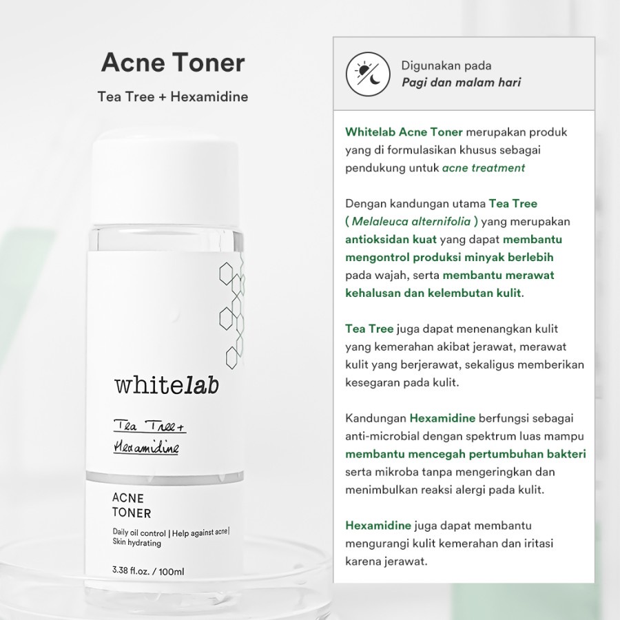 ✨ AKU MURAH ✨ Whitelab Acne Toner 100ml BPOM