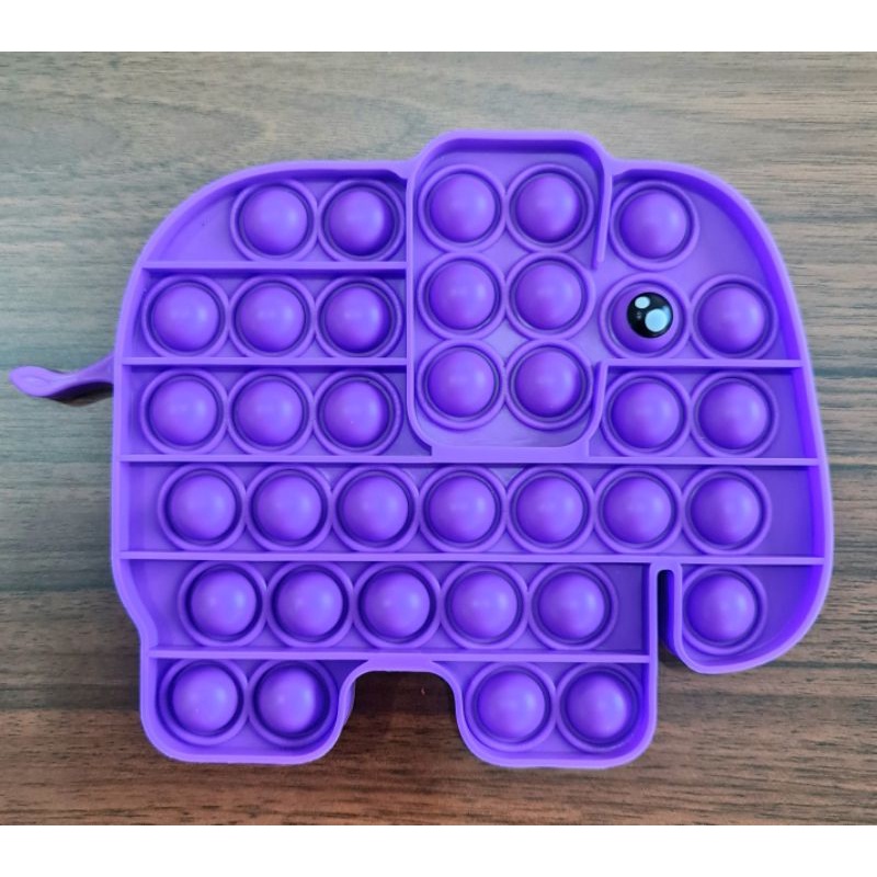 Pop It Fidged Toys Mainan TikTok Push Pop-Elephant