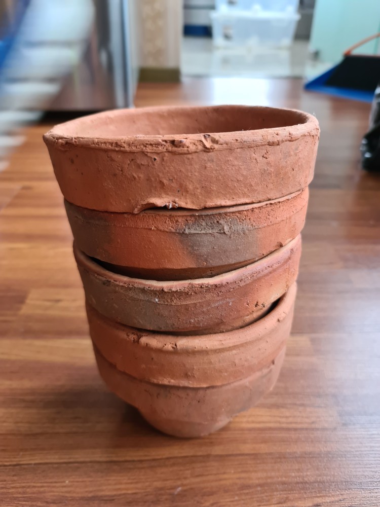  Pot  tanah  liat  untuk anggrek ukuran 15cm Shopee Indonesia