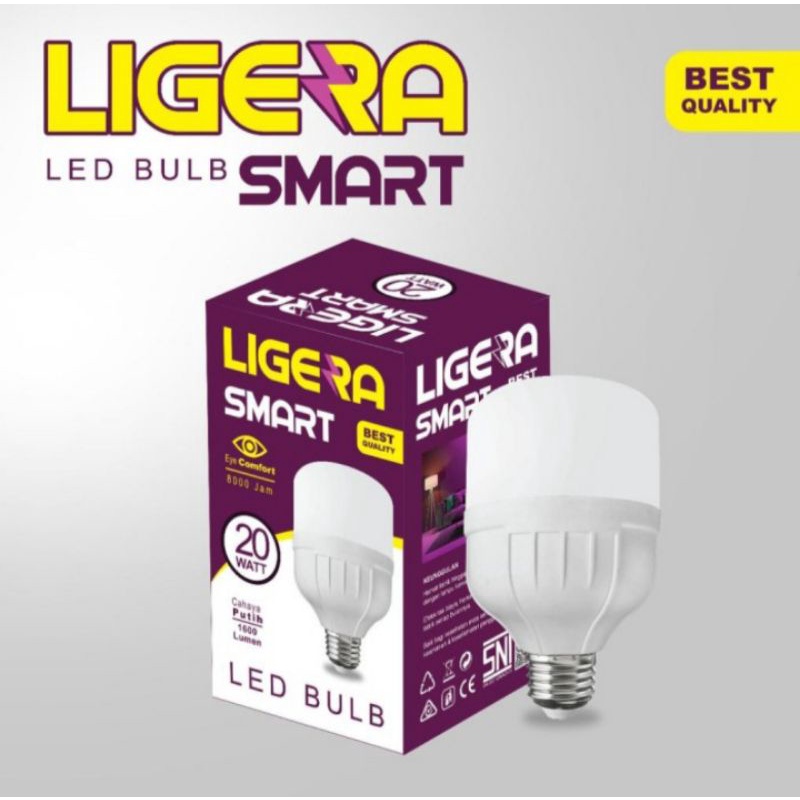 LAMPU LED LIGERA SMART 20WATT /LAMPU BULD