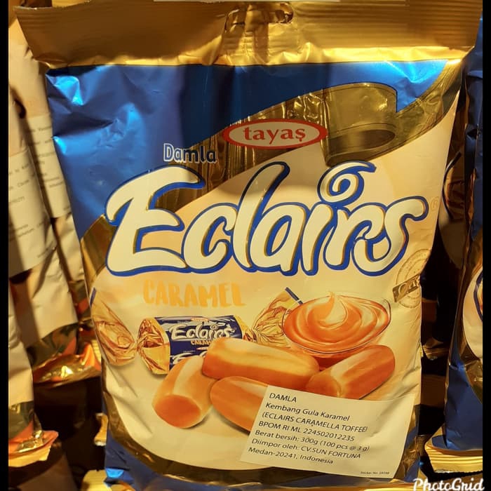 

Eclaris Caramel Chocolate Candy-Permen Coklat Import