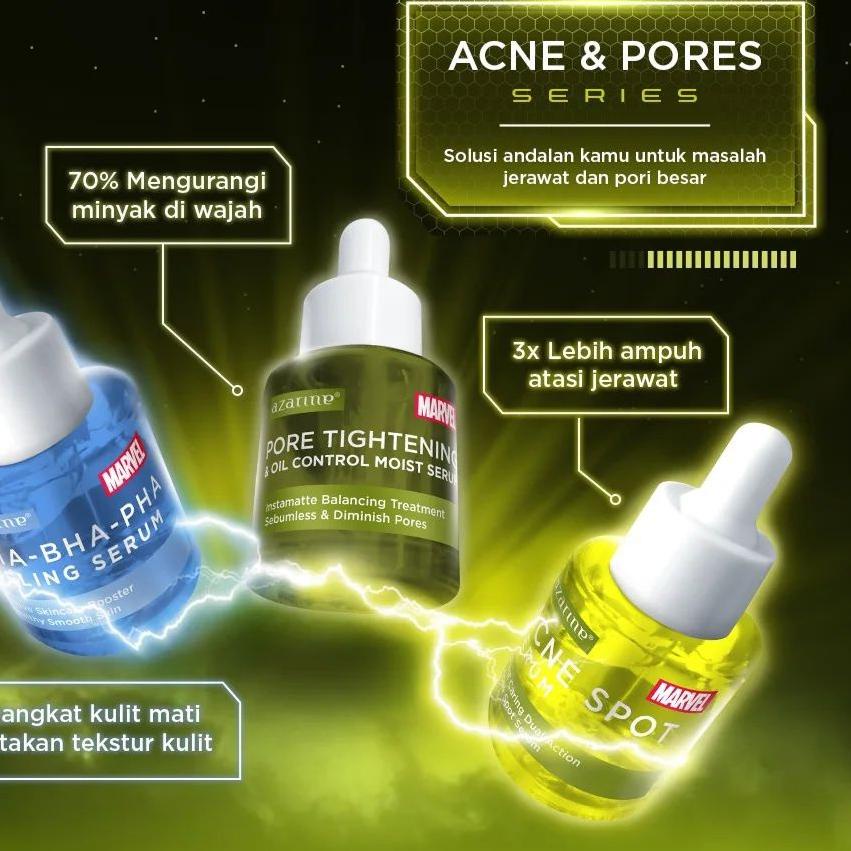 SALE!!Azarine x Marvel Superhero Serum Series - Glowing Serum / Anti Aging Serum / Luminous Serum / 