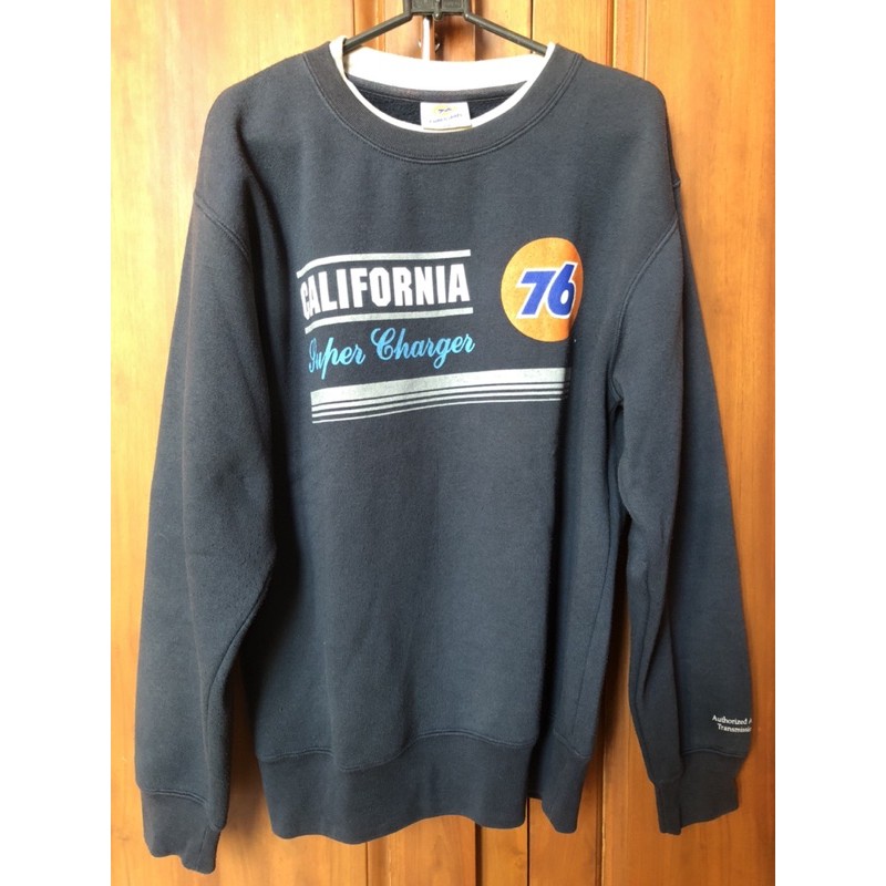 Preloved Sweater Crewneck Lubricants Union 76 California Super Charger Motor Oil Racing Fuel Size M