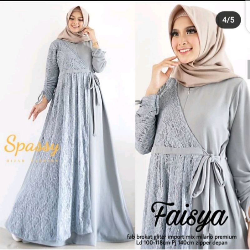 baju brukat wanita/baju pesta/baju muslimah