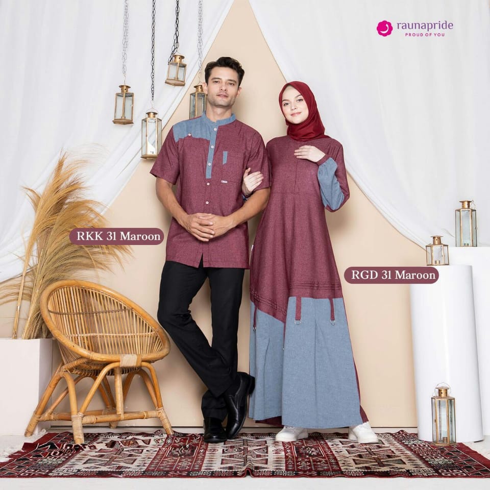 SARIMBIT COUPLE RAUNA 31 MAROON RGD 31 RKK 31 RGR 31
