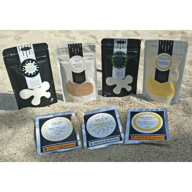 GROSIR MASKER ORGANIK LAB BEAUTY