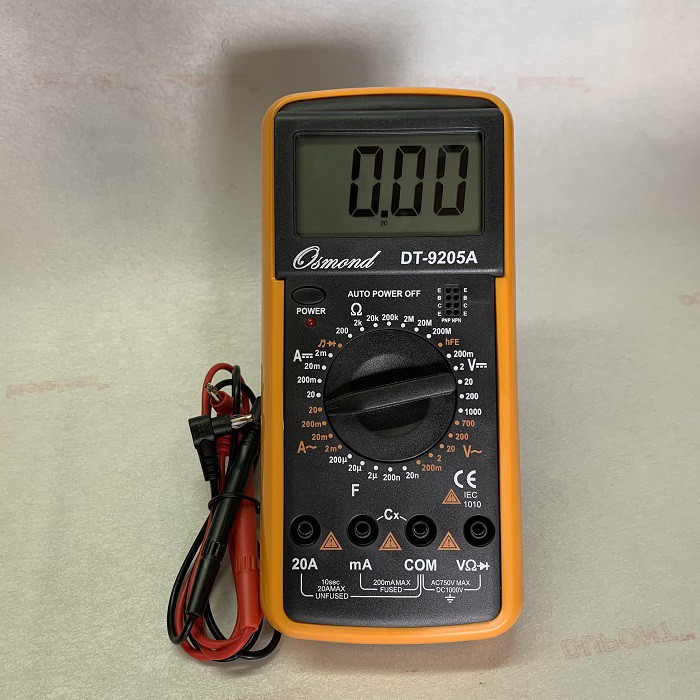 Multitester / Multimeter Digital Osmond Ampere Volt Meter